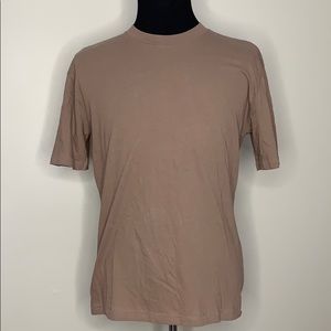 THE RAIL Kaki Brown Boxy Tee S